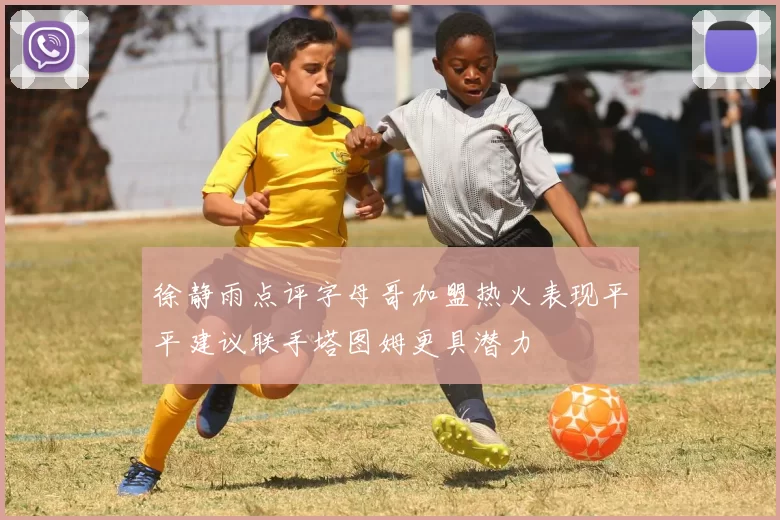 徐静雨点评字母哥加盟热火表现平平建议联手塔图姆更具潜力